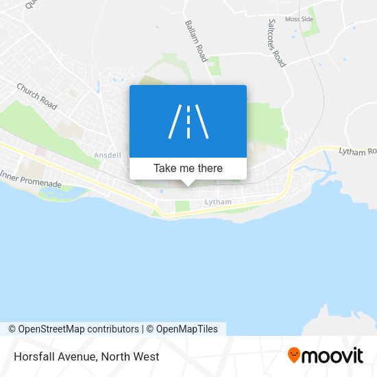 Horsfall Avenue map