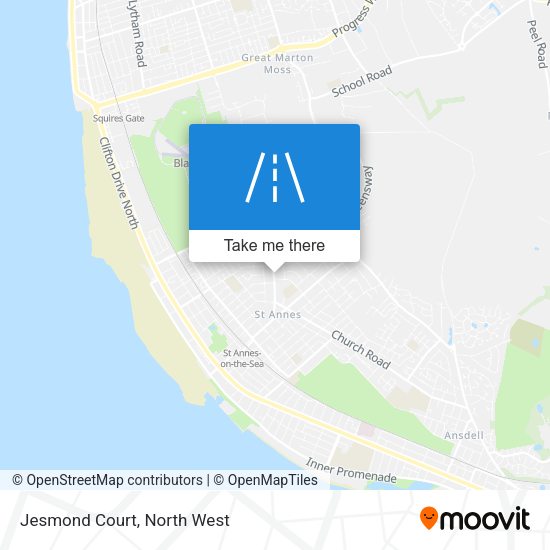 Jesmond Court map