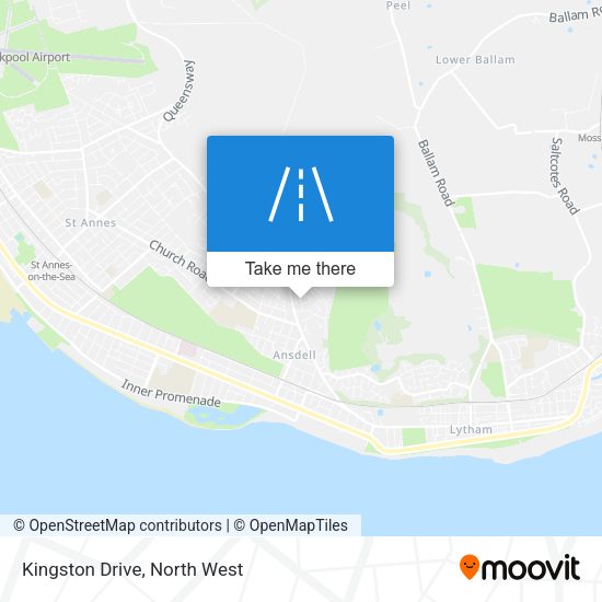 Kingston Drive map