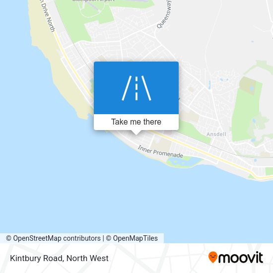 Kintbury Road map