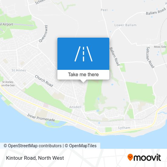 Kintour Road map