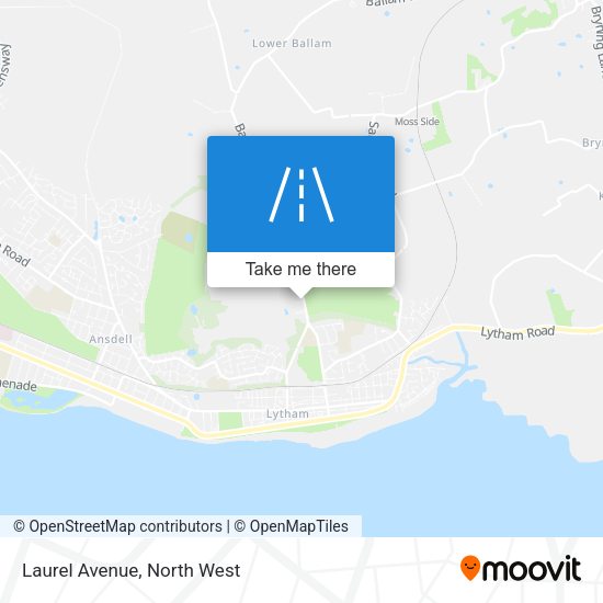 Laurel Avenue map