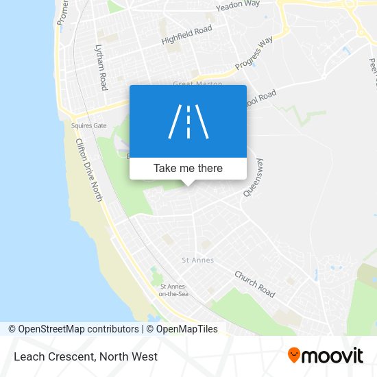 Leach Crescent map