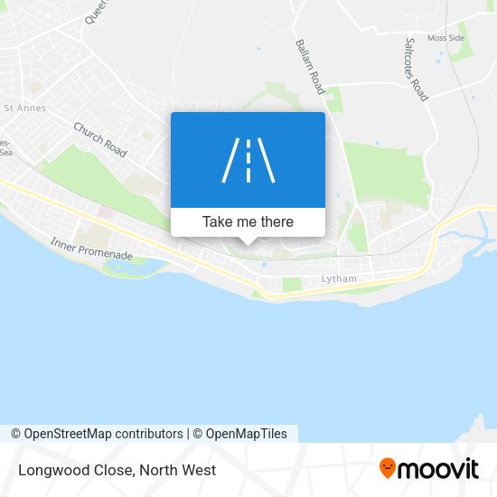 Longwood Close map