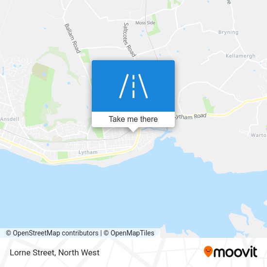 Lorne Street map