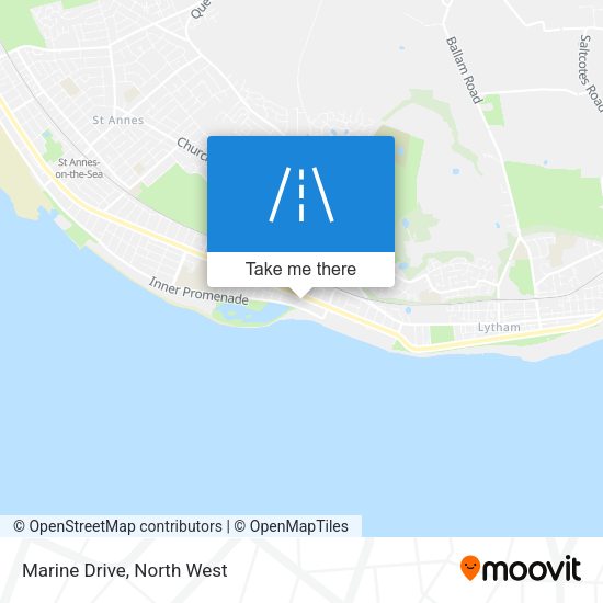 Marine Drive map