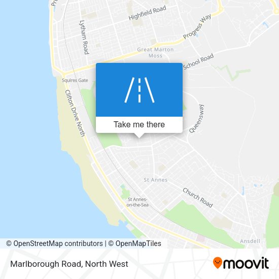 Marlborough Road map