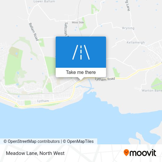 Meadow Lane map