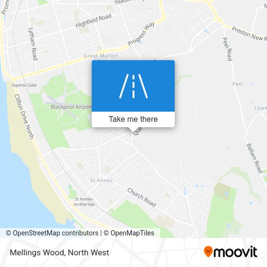 Mellings Wood map