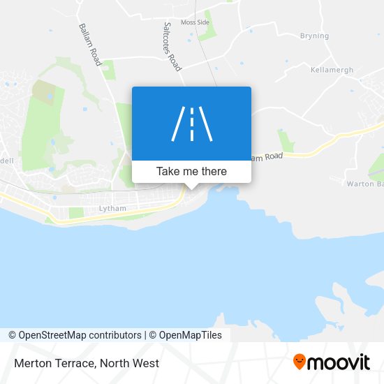 Merton Terrace map