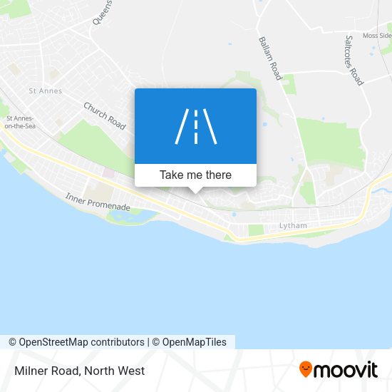 Milner Road map