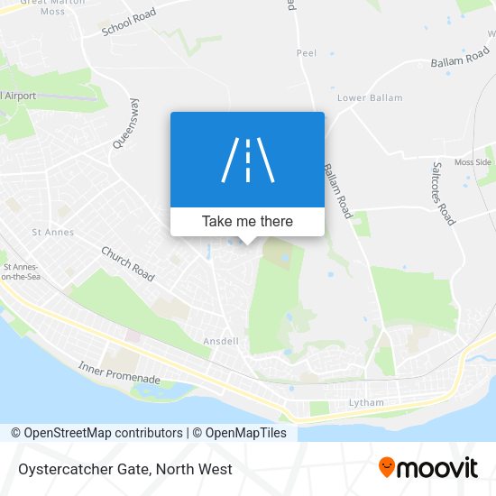 Oystercatcher Gate map