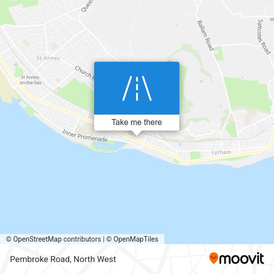 Pembroke Road map