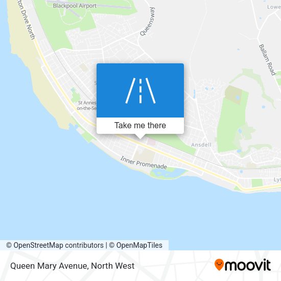 Queen Mary Avenue map