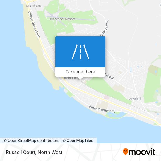 Russell Court map