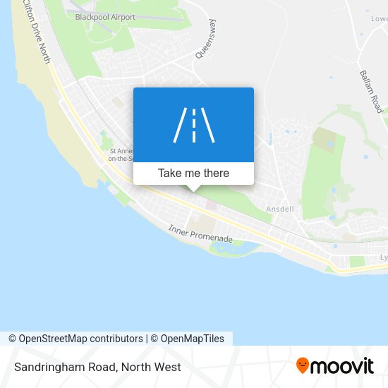 Sandringham Road map