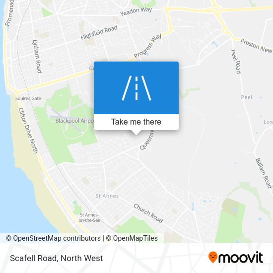 Scafell Road map