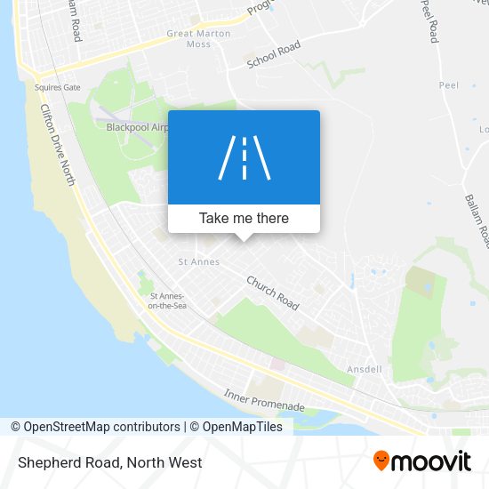 Shepherd Road map