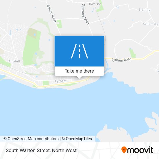 South Warton Street map