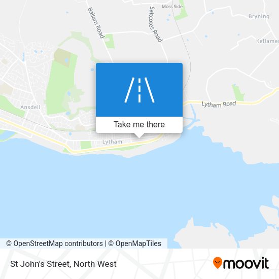 St John's Street map