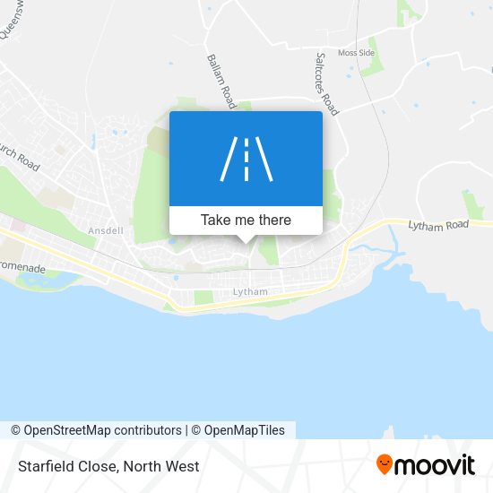 Starfield Close map