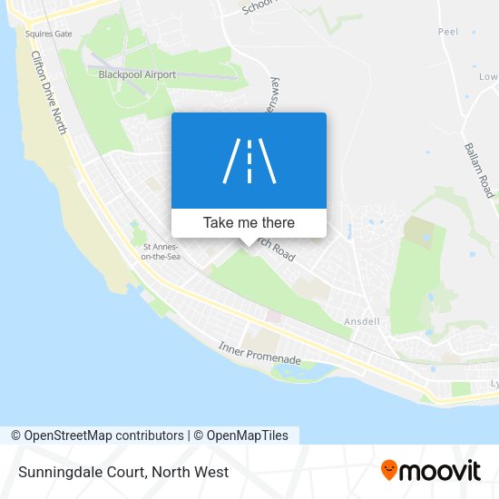 Sunningdale Court map