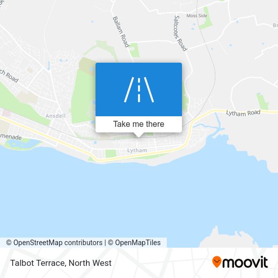 Talbot Terrace map