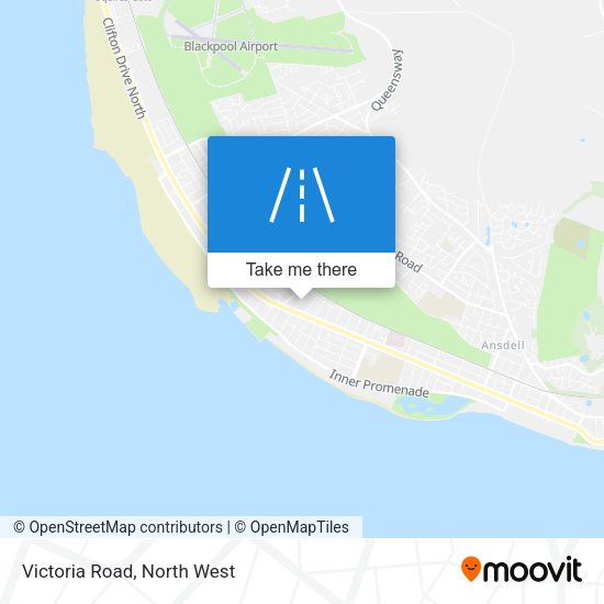 Victoria Road map