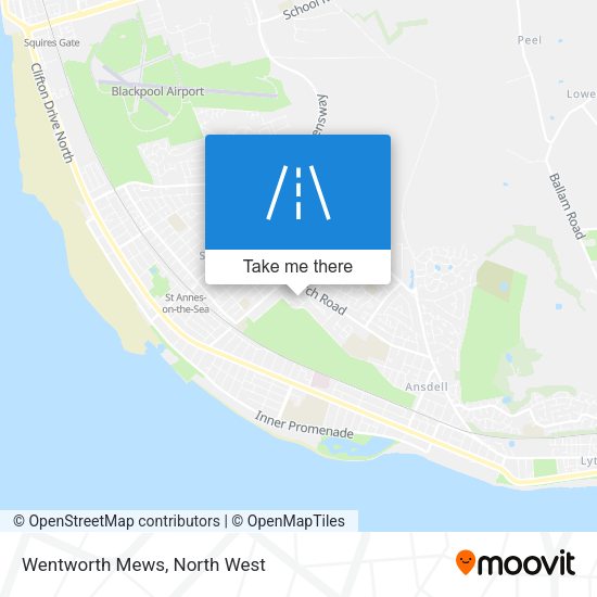 Wentworth Mews map