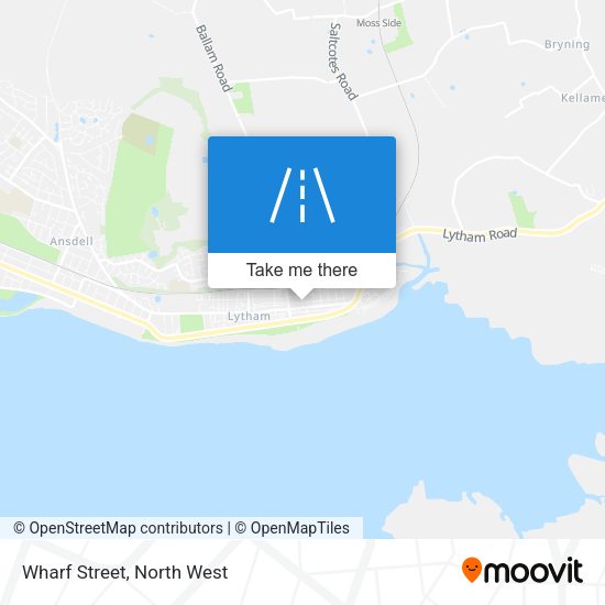 Wharf Street map