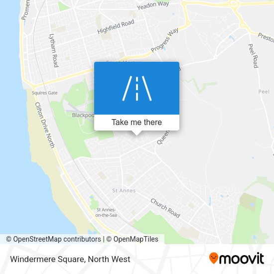 Windermere Square map