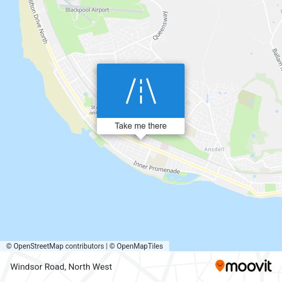 Windsor Road map