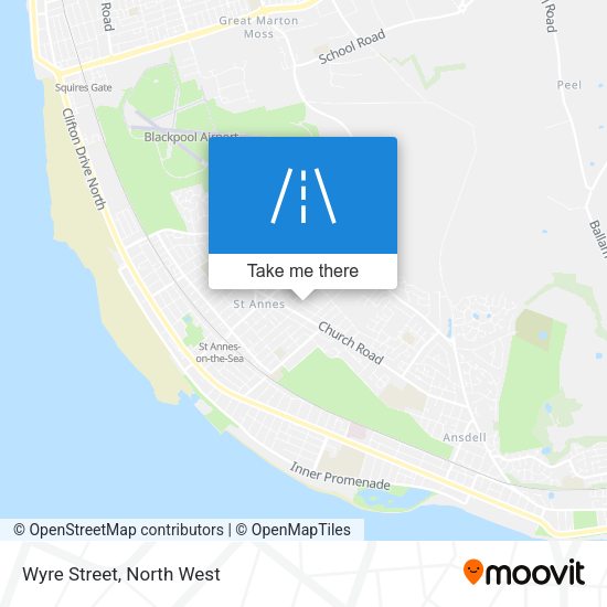 Wyre Street map