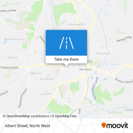 Albert Street map