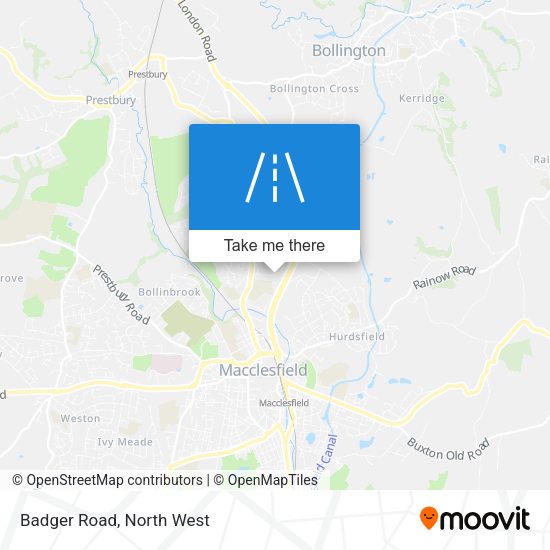 Badger Road map