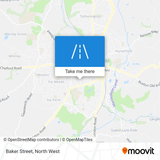Baker Street map