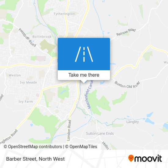 Barber Street map