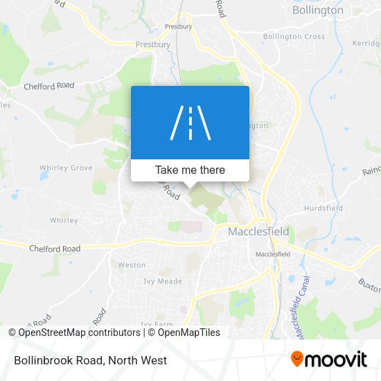 Bollinbrook Road map