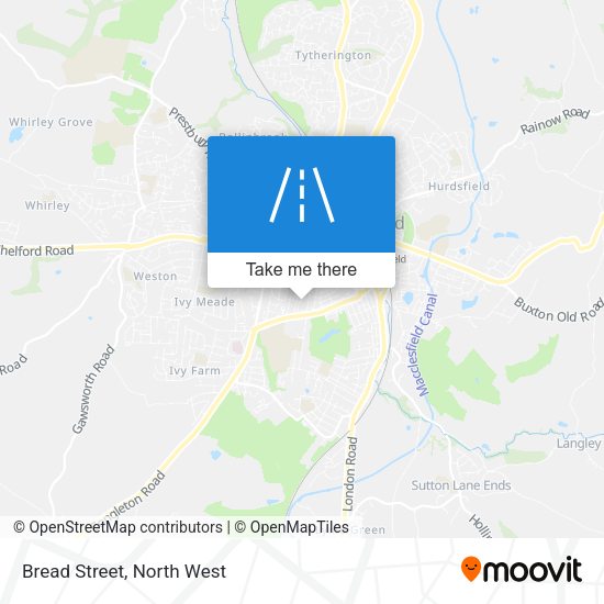 Bread Street map