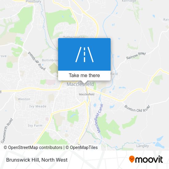 Brunswick Hill map