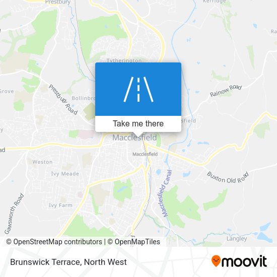Brunswick Terrace map