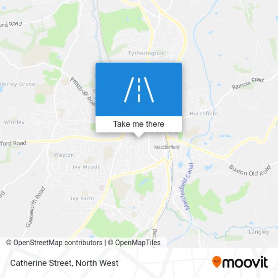 Catherine Street map