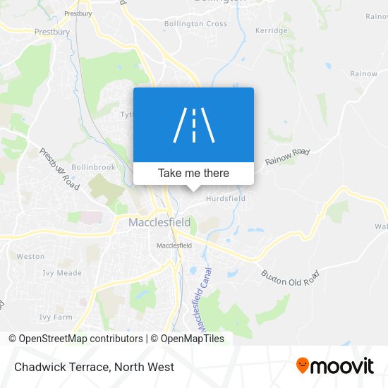 Chadwick Terrace map