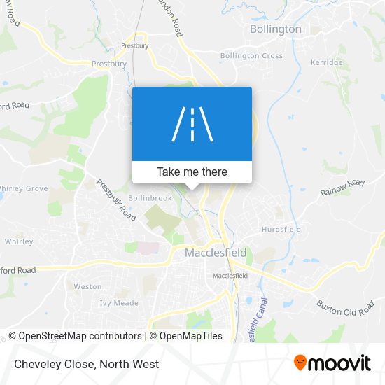 Cheveley Close map