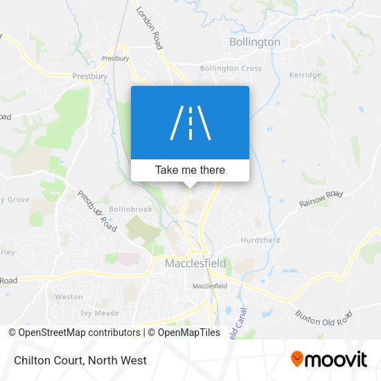 Chilton Court map