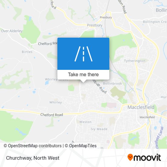 Churchway map