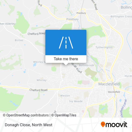 Donagh Close map