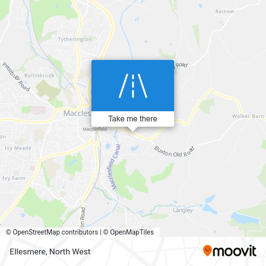 Ellesmere map