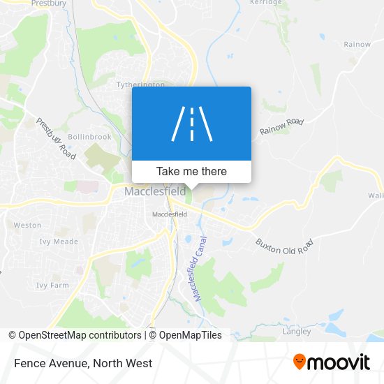 Fence Avenue map