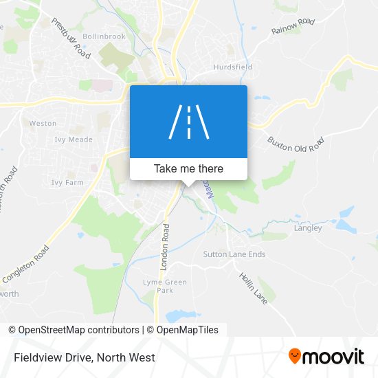 Fieldview Drive map